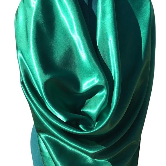 Handmade Accessories - Virbant Green Wild Rag/Scarf 36”